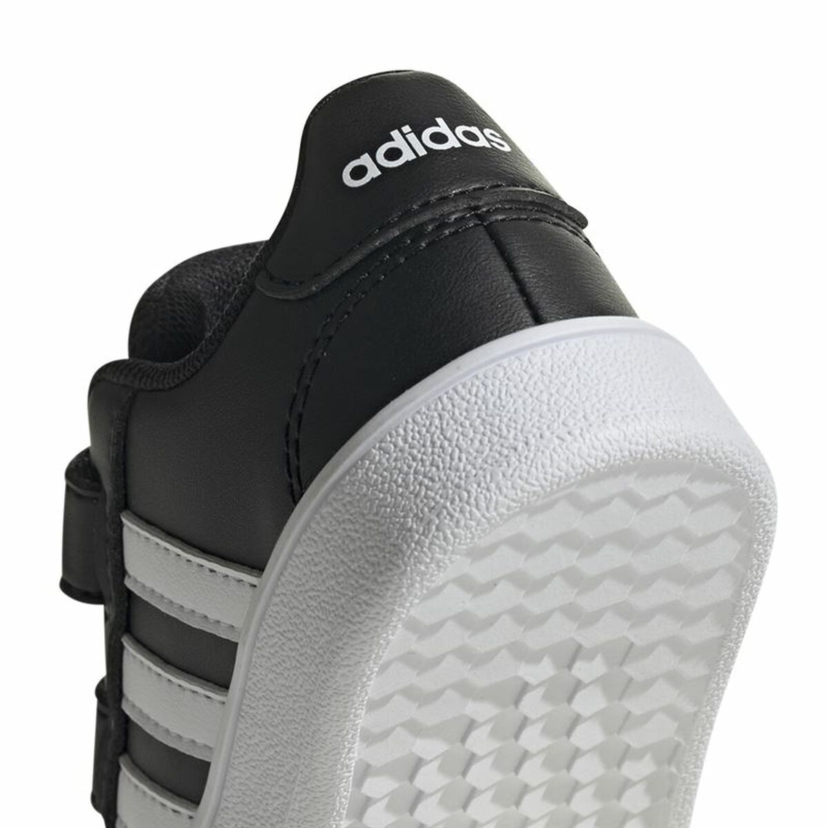 Детские спортивные кроссовки Adidas Grand Court I Чёрный-7
