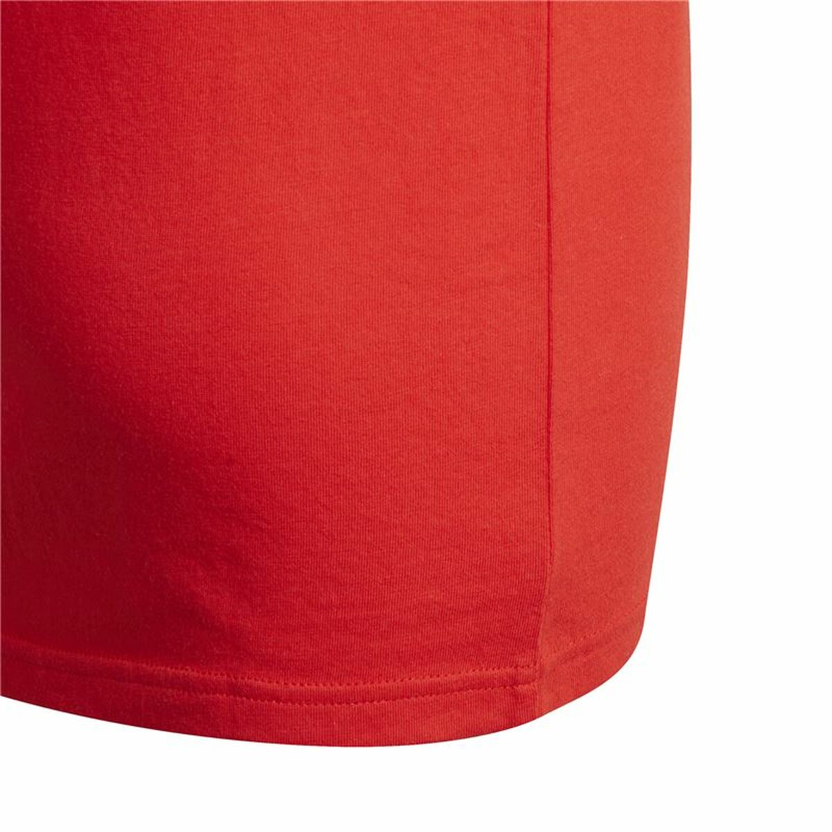 T-shirt à manches courtes Adidas Essentiels 3 Bandas Rouge-5