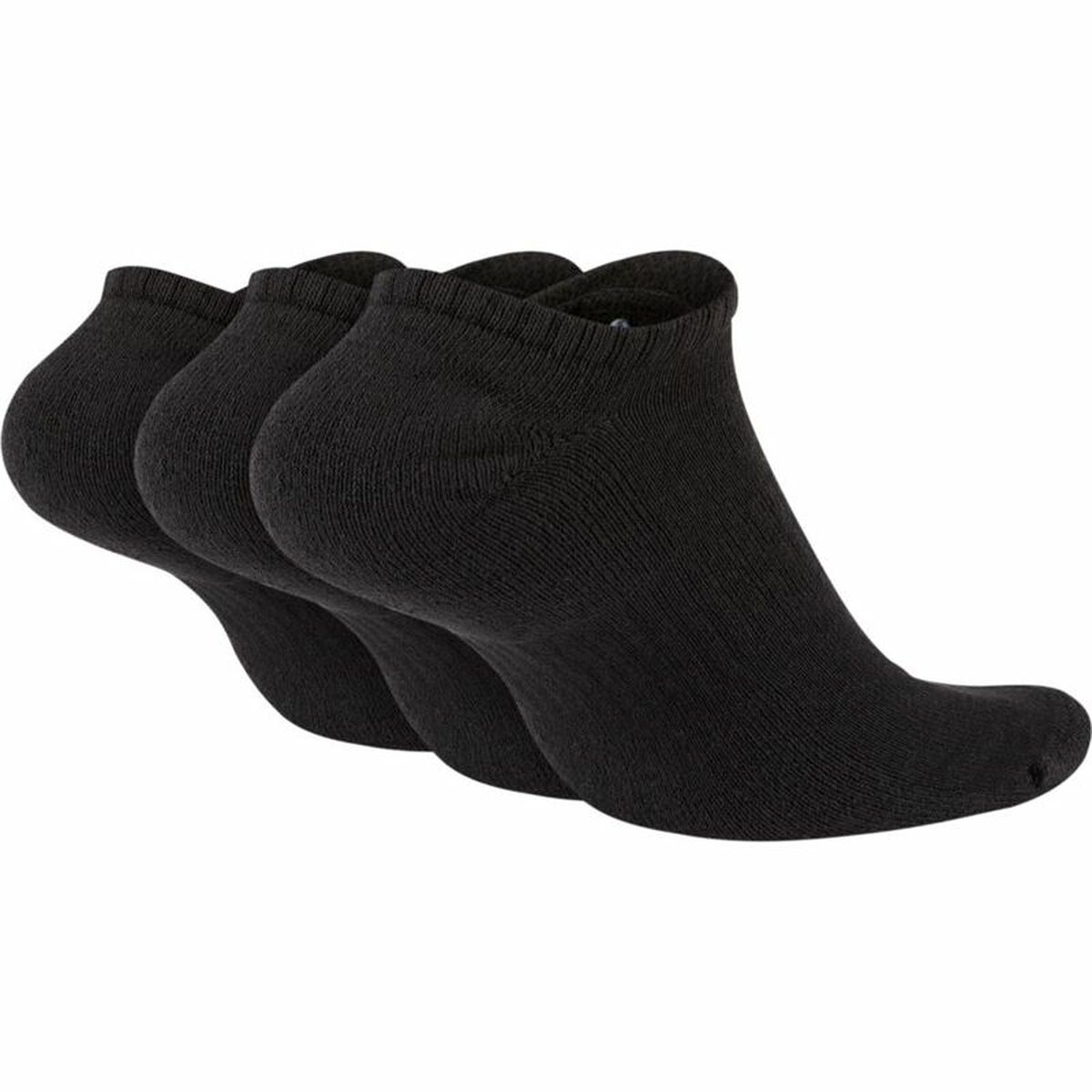 Короткие носки Nike Everyday Cushioned 3 пар Чёрный-2