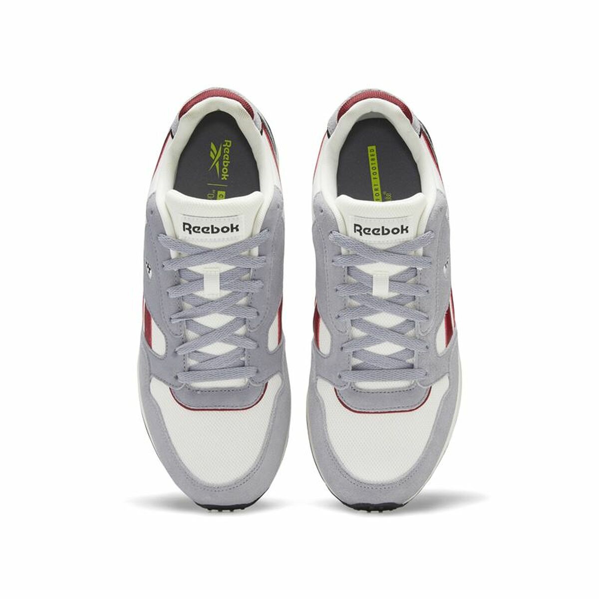 Reebok GL 1000白色灰色休闲男女通用的鞋子-4
