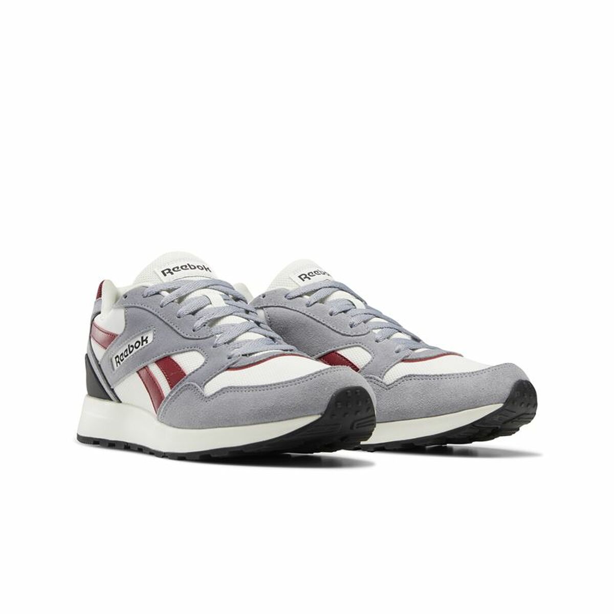 Reebok GL 1000白色灰色休闲男女通用的鞋子-5