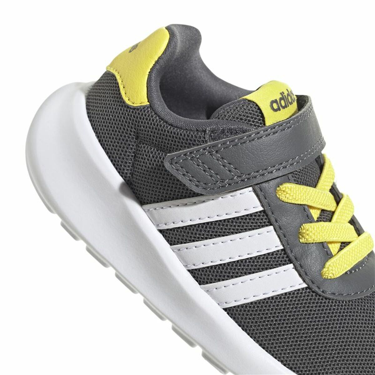 Детские спортивные кроссовки Adidas  Lite Racer 3.0 Темно-серый-7