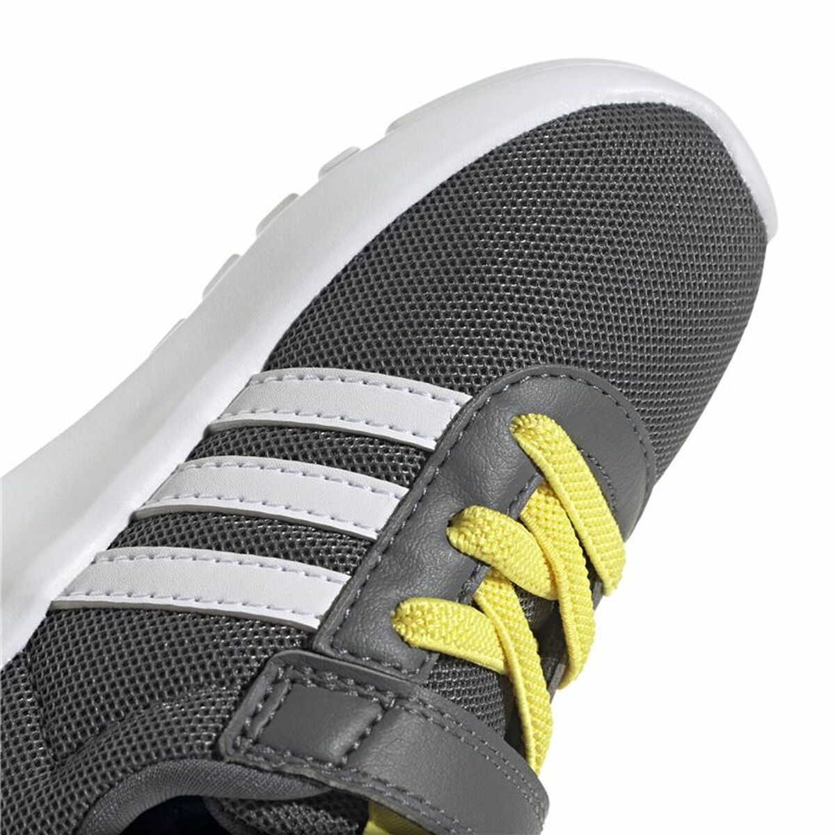 Детские спортивные кроссовки Adidas  Lite Racer 3.0 Темно-серый-8