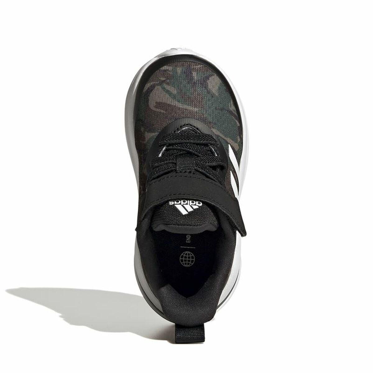 Детские спортивные кроссовки Adidas FortaRun Чёрный-4