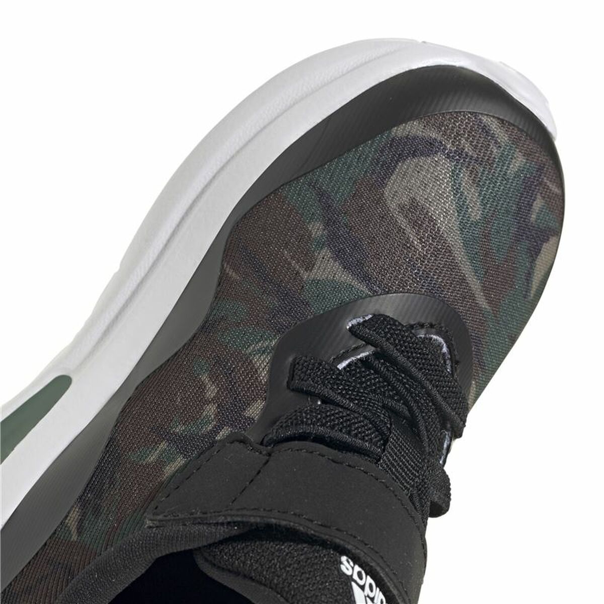 Детские спортивные кроссовки Adidas FortaRun Чёрный-8