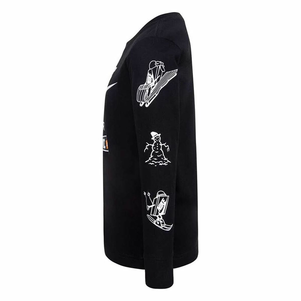 Sweat-shirt sans capuche bébé Nike Snowboarding Black-7