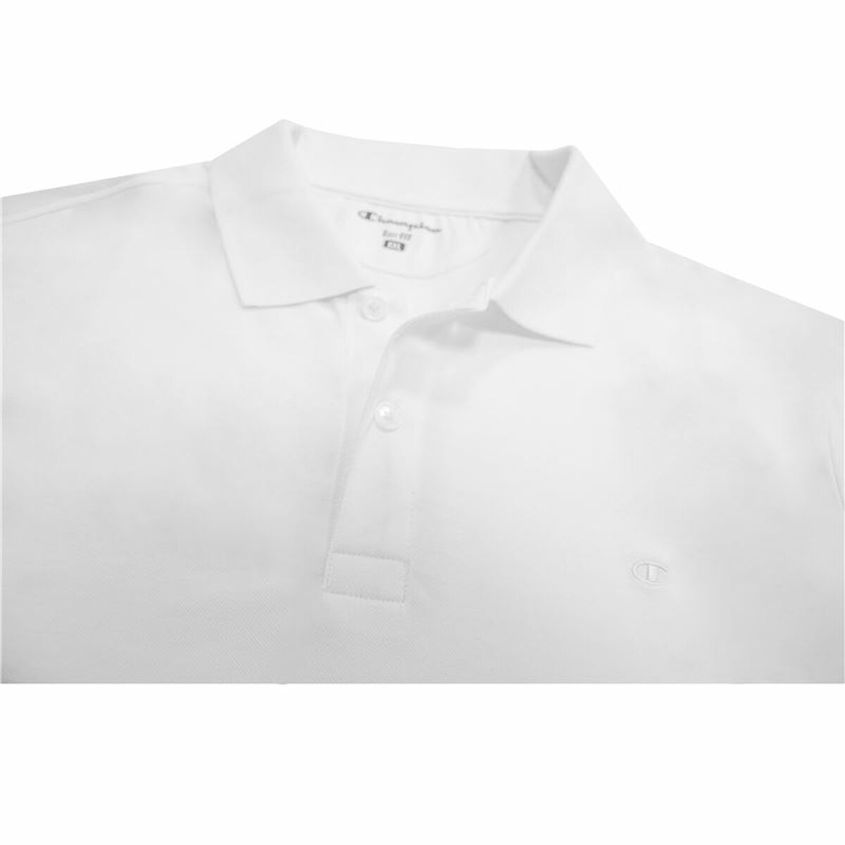 Поло с коротким рукавом мужское Champion Sportswear Белый-2