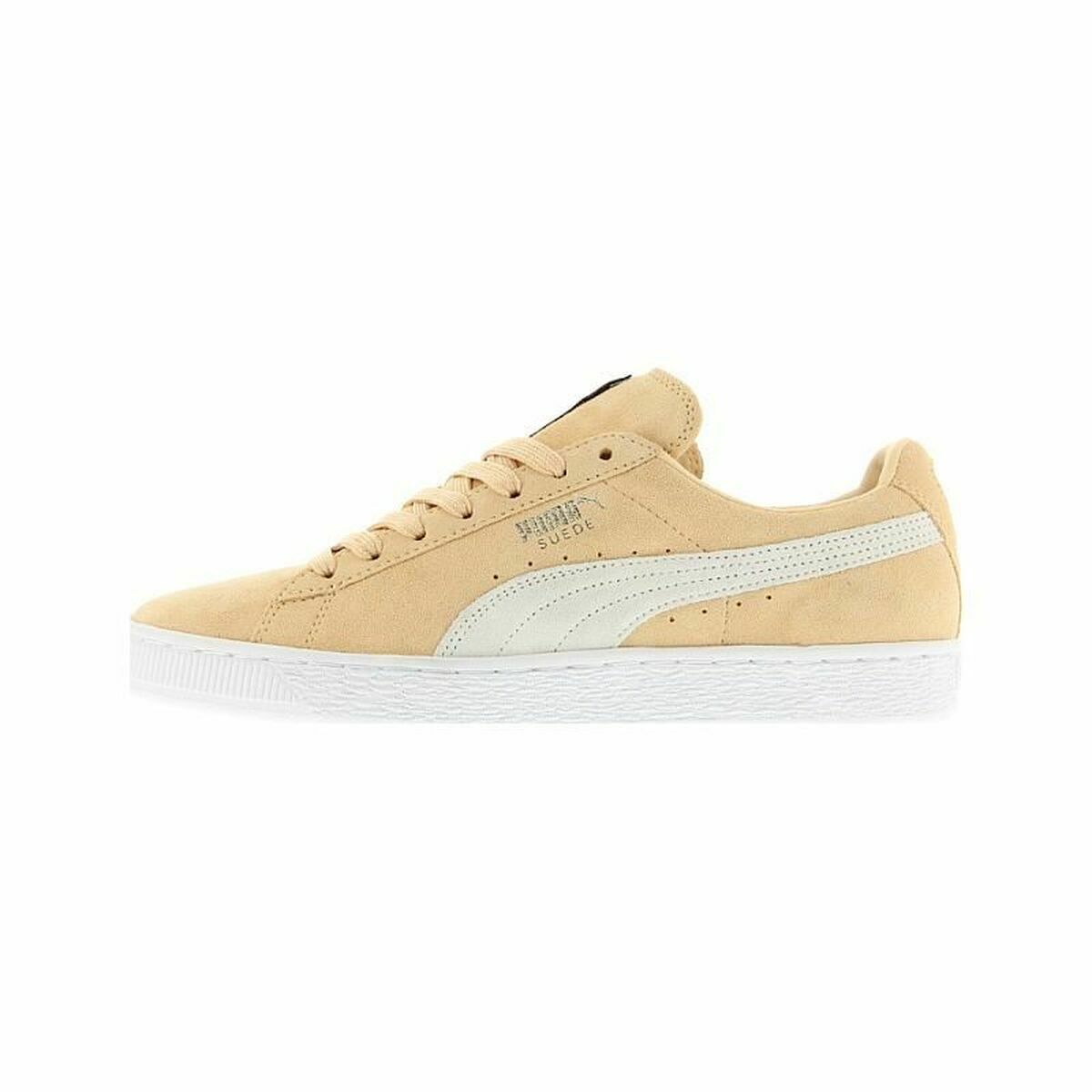Men's Casual Shoes Puma Suede Classic + Natural Beige-4