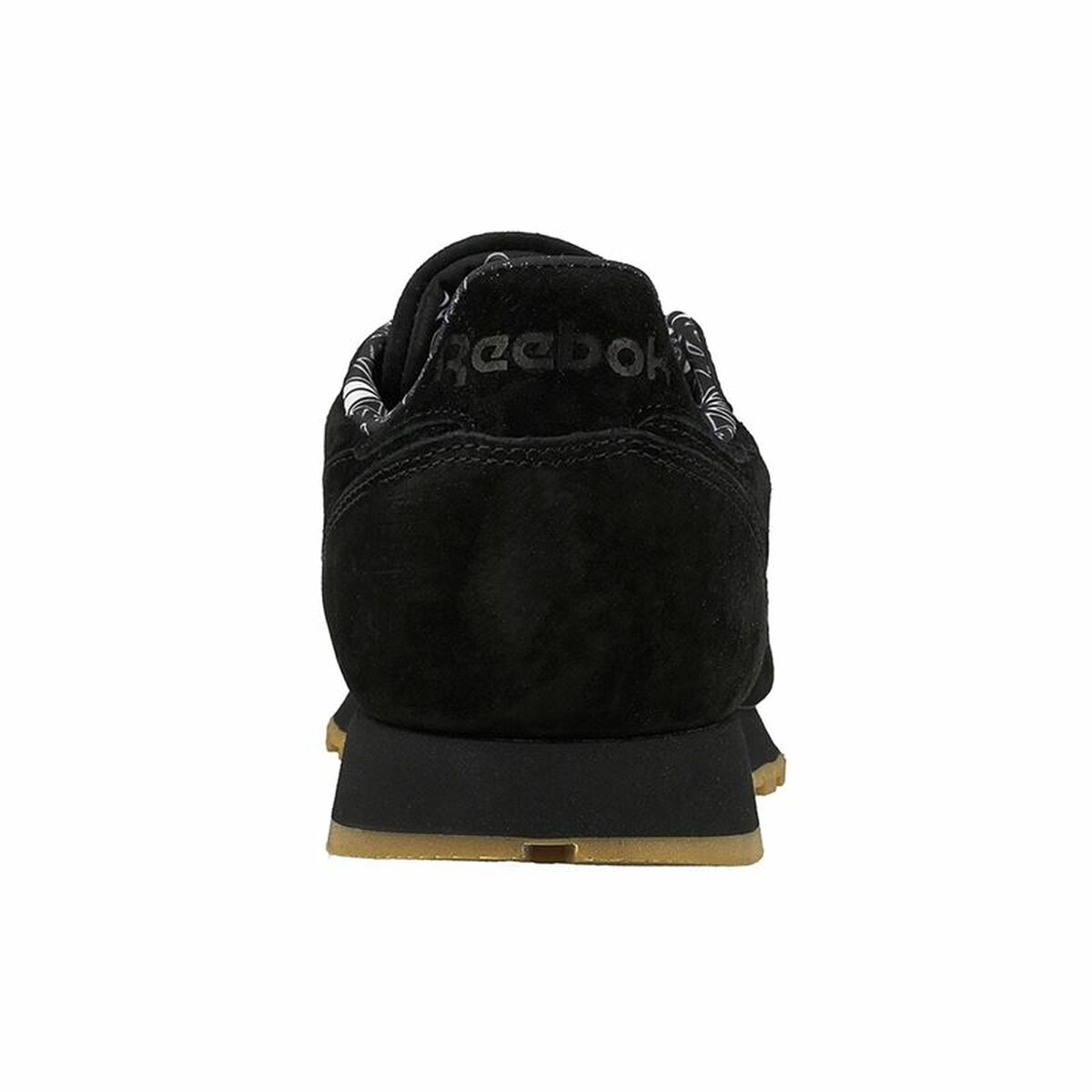 Reebok Classic Leather Men's Sports Sneakers Black-4