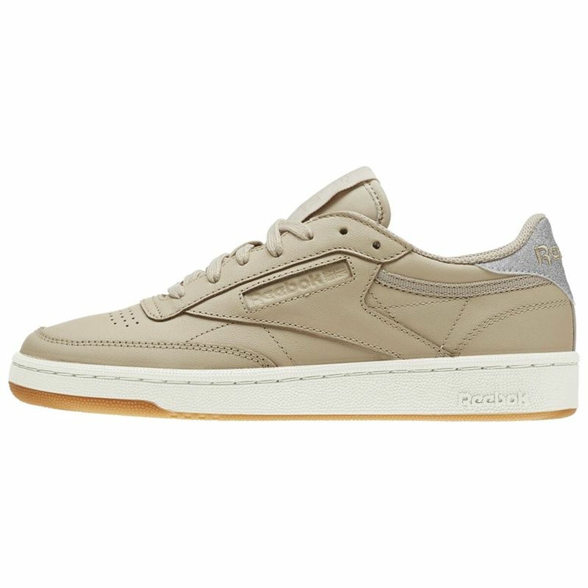 Reebok Classic Club Women's Sports Sneakers C Diamond Beige-3