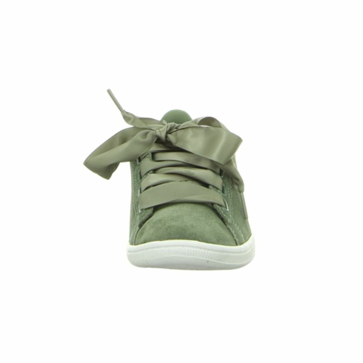 Puma Vikky Ribbon Sd P Women's Sports Sneakers Olive Oil-4