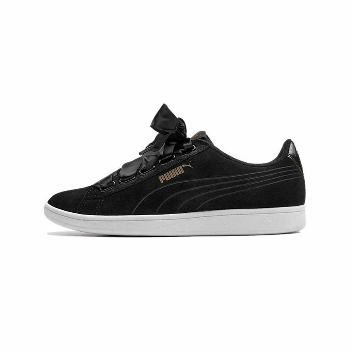 Puma Vikky Ribbon SD Women's Sports Sneakers Black-3