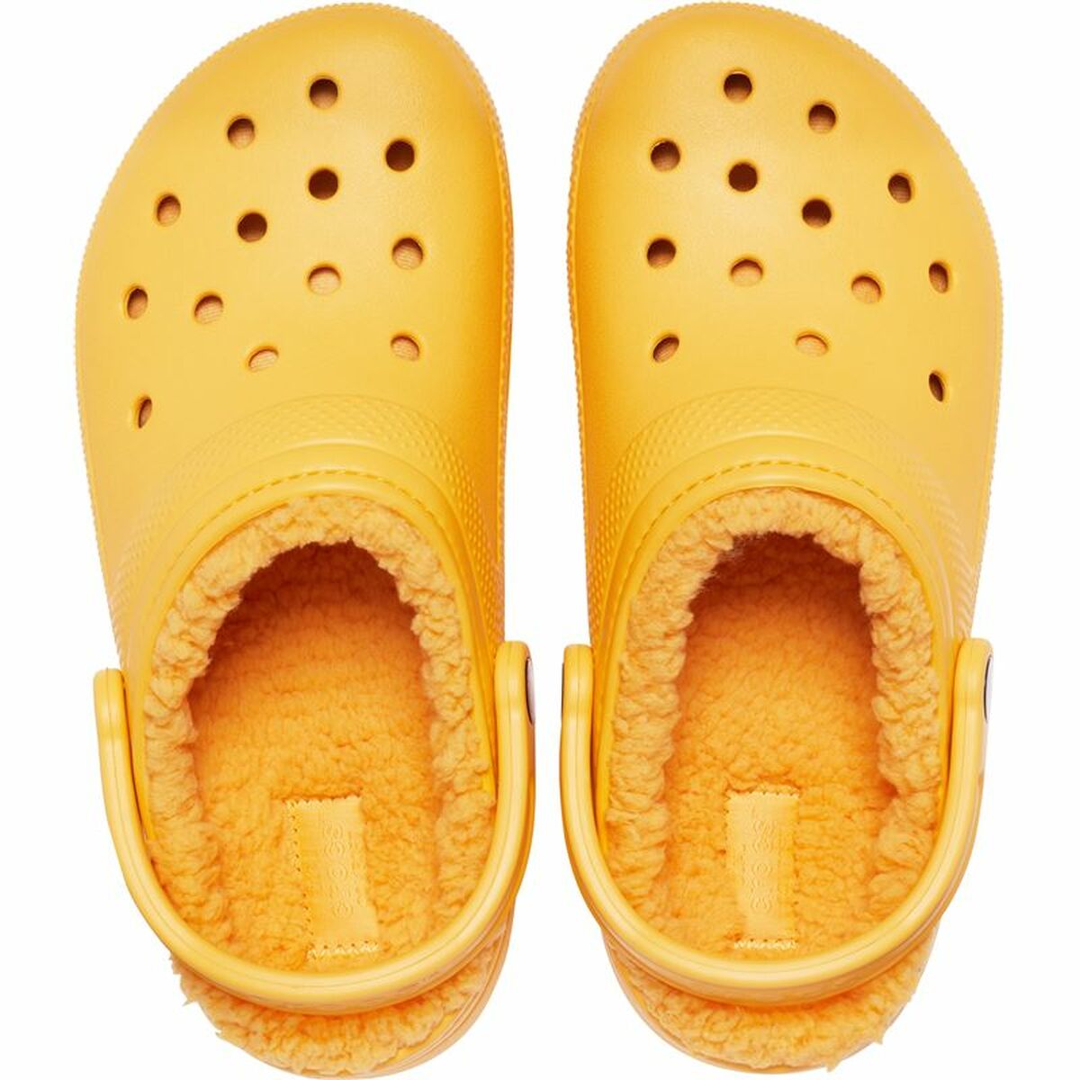 Деревянные башмаки Crocs  Classic Lined Clog Оранжевый-3