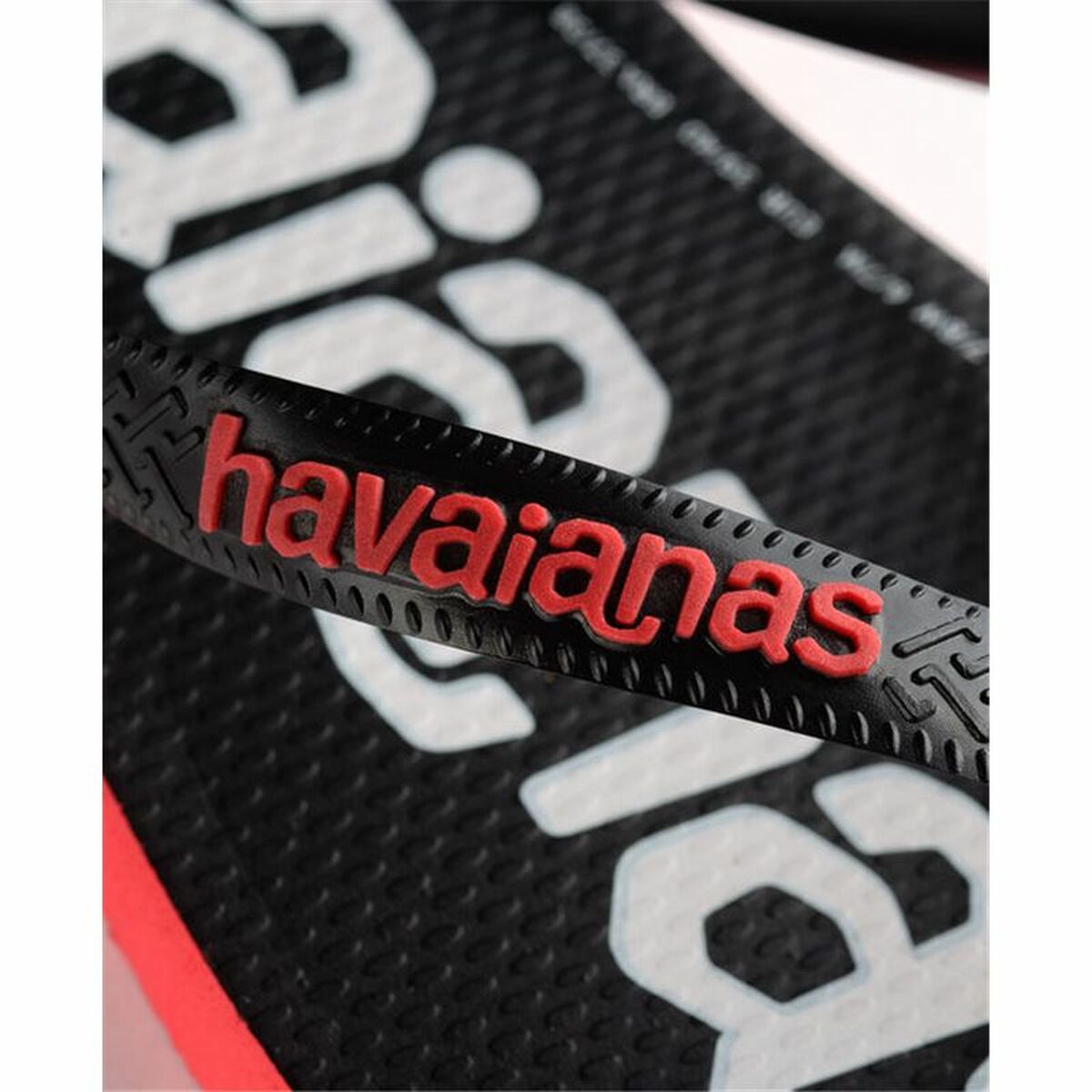 Шлепанцы для женщин Havaianas Logomania  Чёрный-4