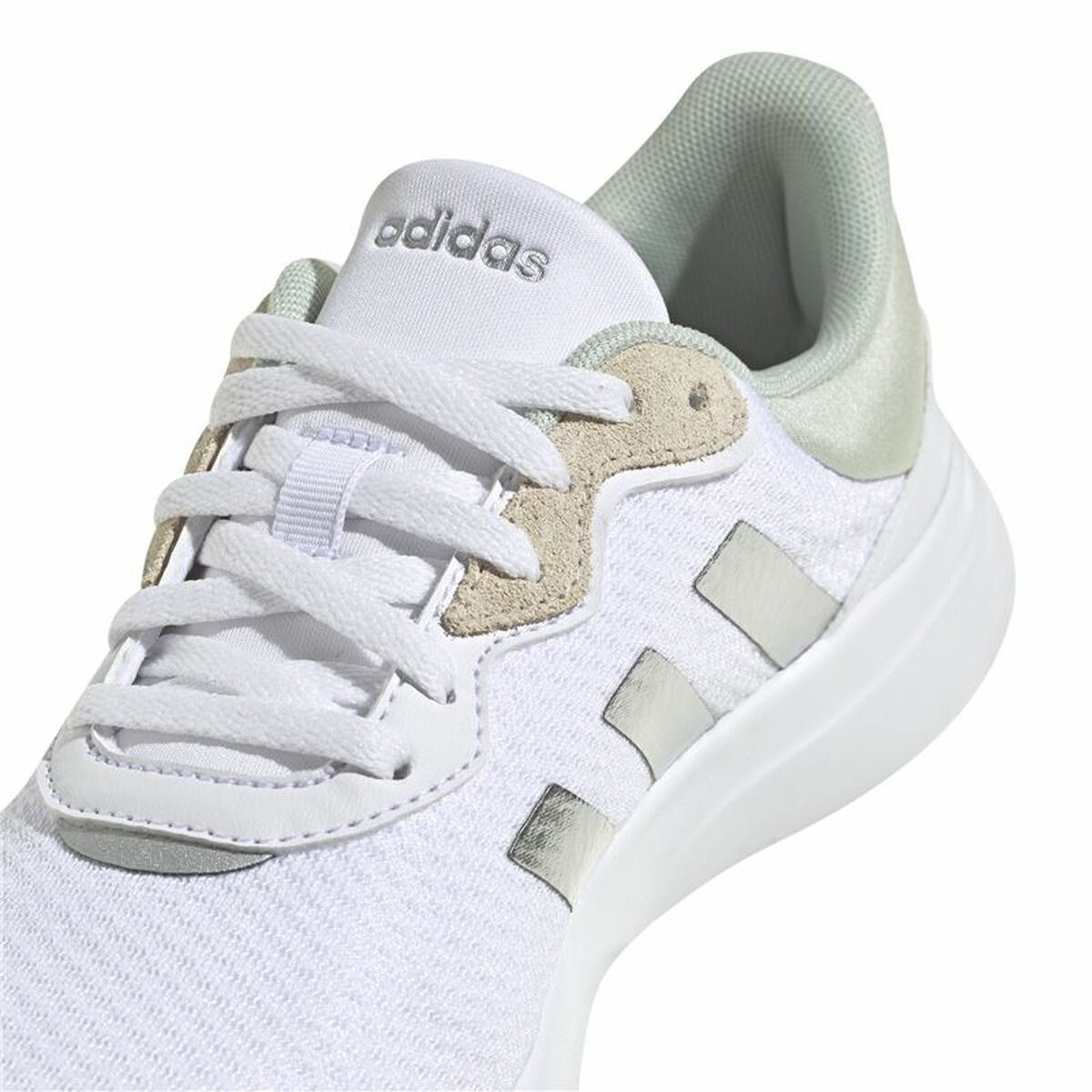 Adidas QT Racer 3 Women's Sports Sneakers. 0 White-2