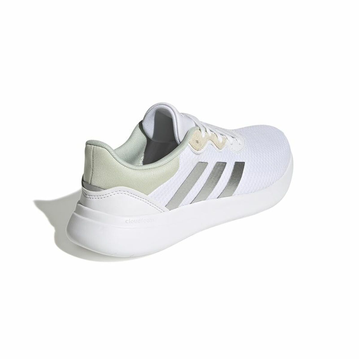 Adidas QT Racer 3 Women's Sports Sneakers. 0 White-4