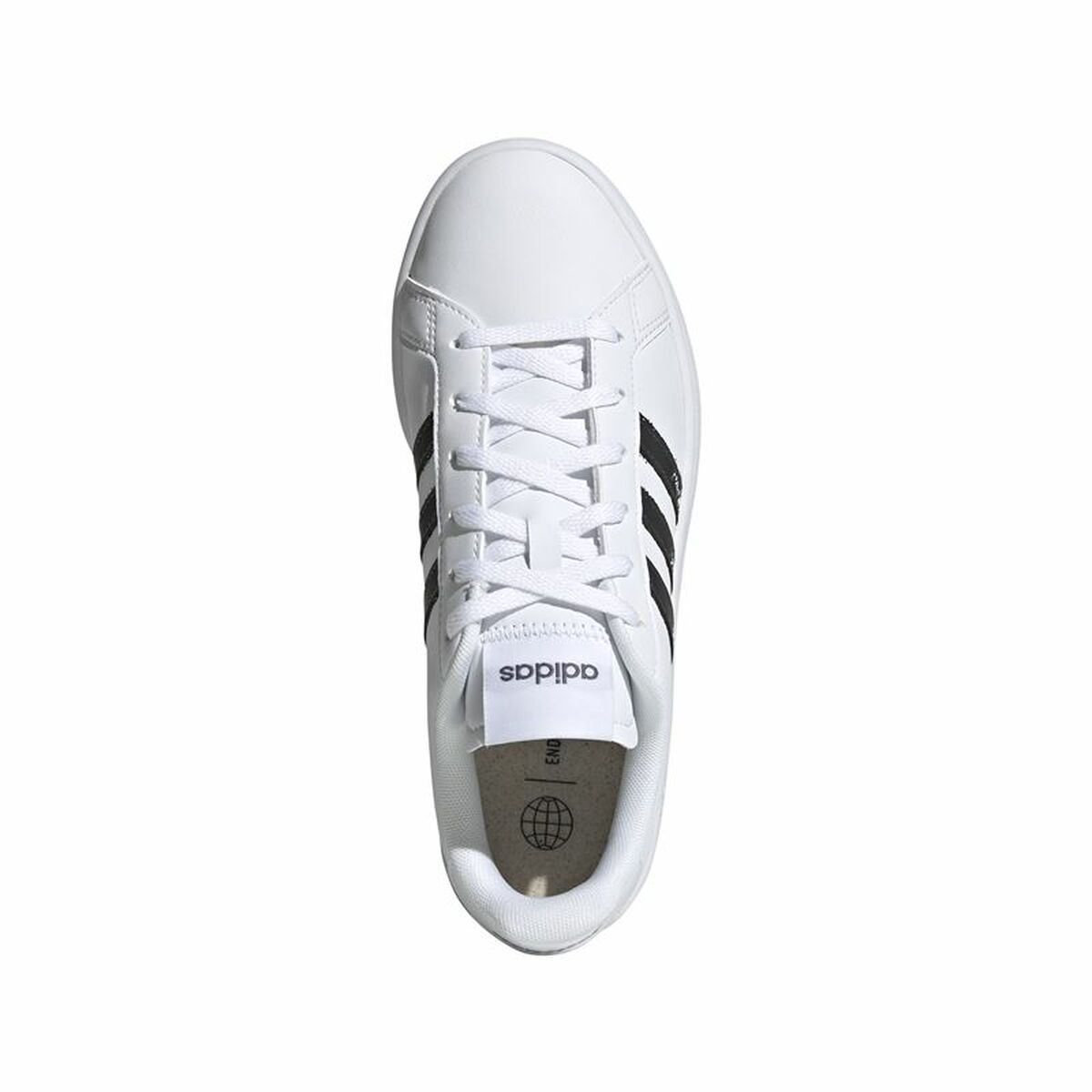 Adidas Grand ount Base Beyond Women's Sports Sneakers White-7
