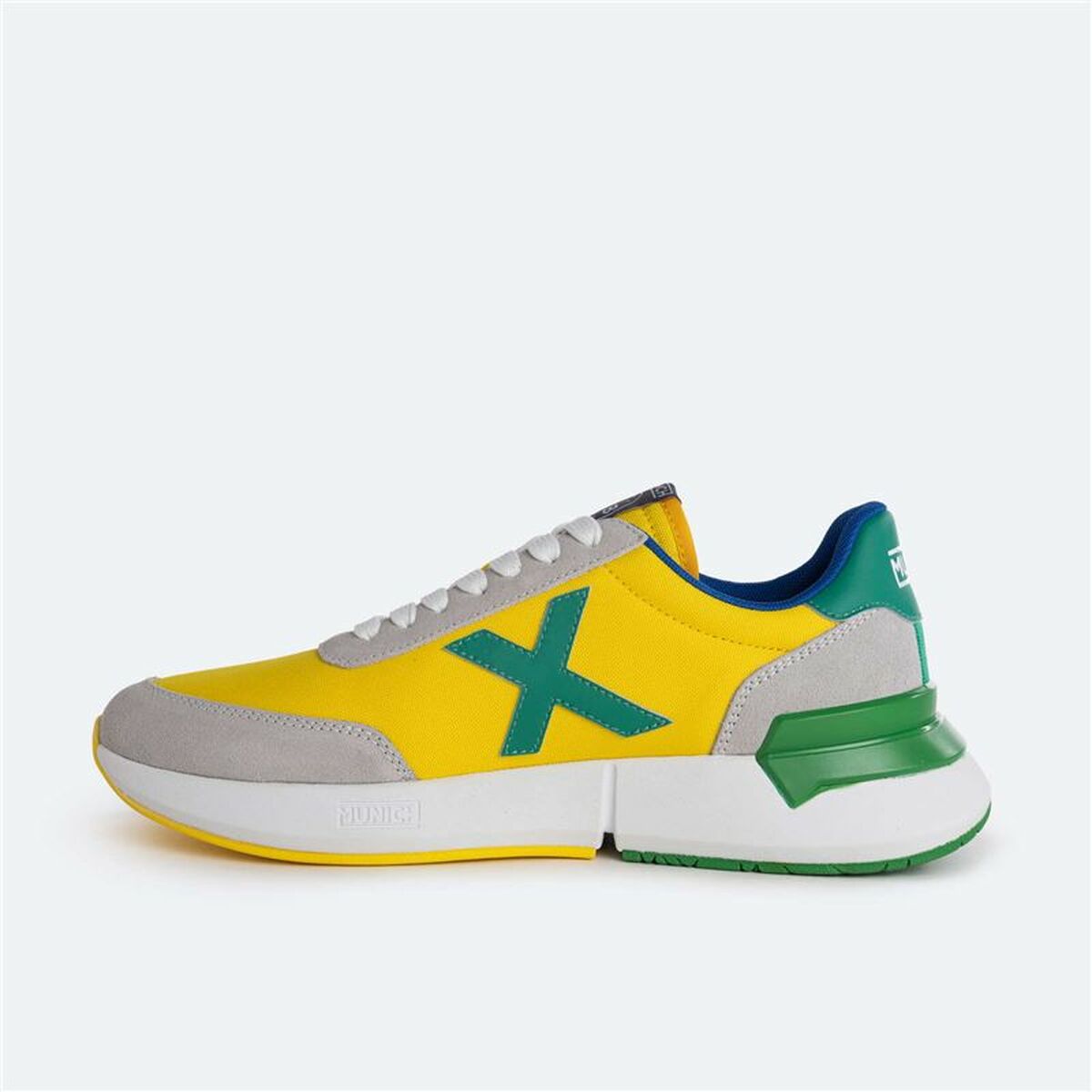 Men's sports sneakers Munich Versus Mundial Br Yellow-3