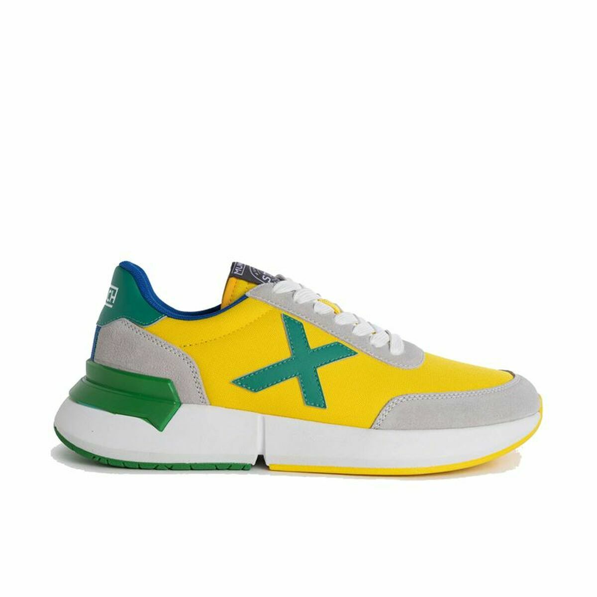 Men's sports sneakers Munich Versus Mundial Br Yellow-2