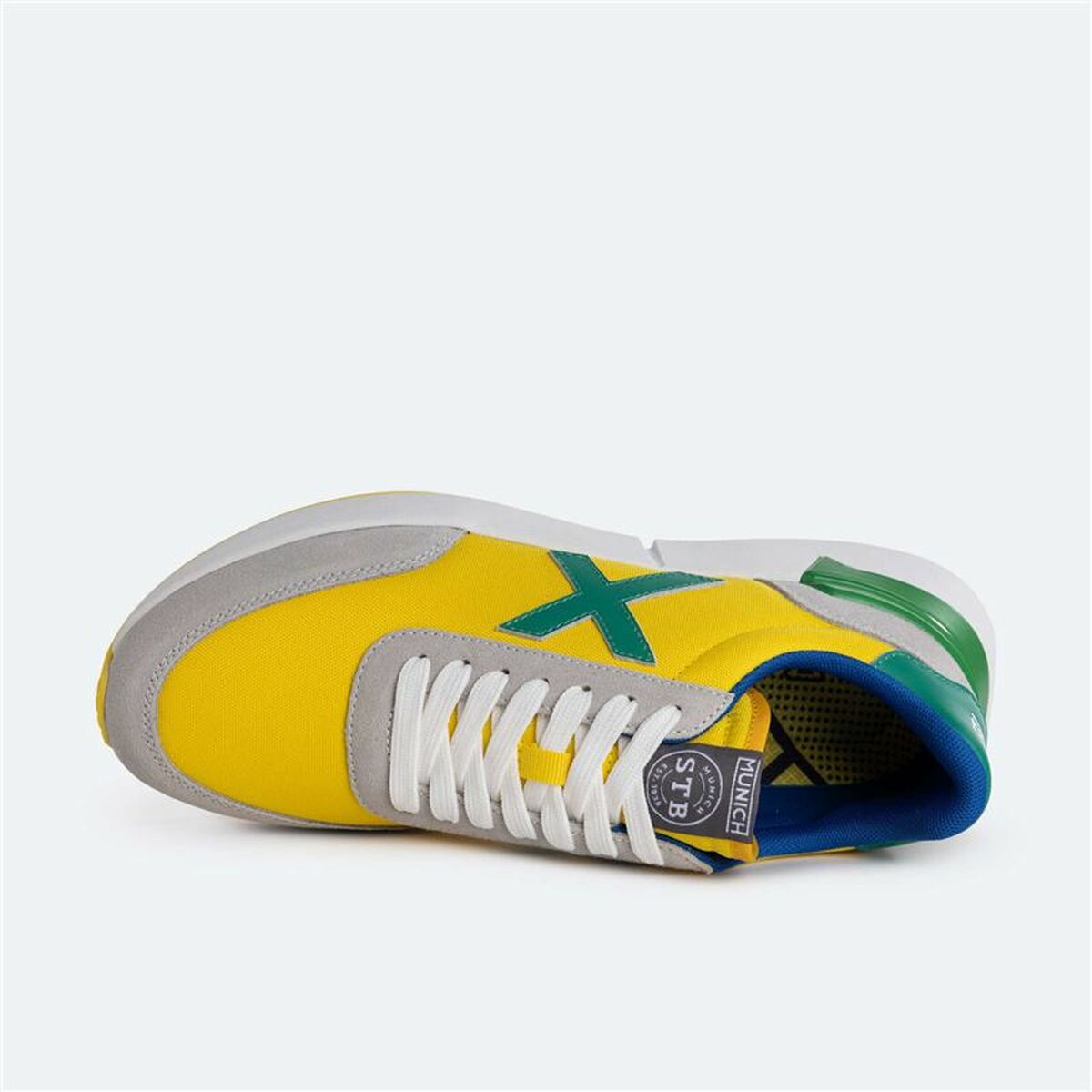 Men's sports sneakers Munich Versus Mundial Br Yellow-5