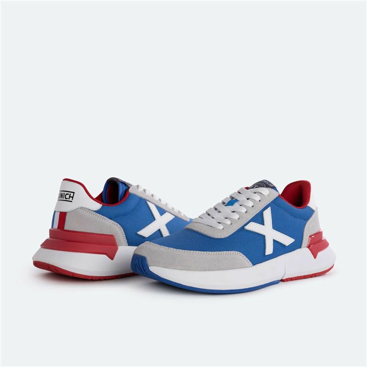 Munich Versus Mundial Men's Sports Sneakers Blue-5