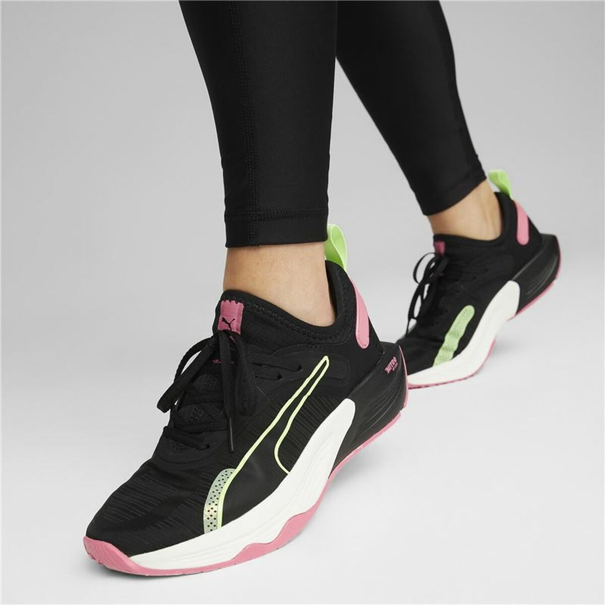 Puma PWR XX Nitro Women's Sports Sneakers Black-6