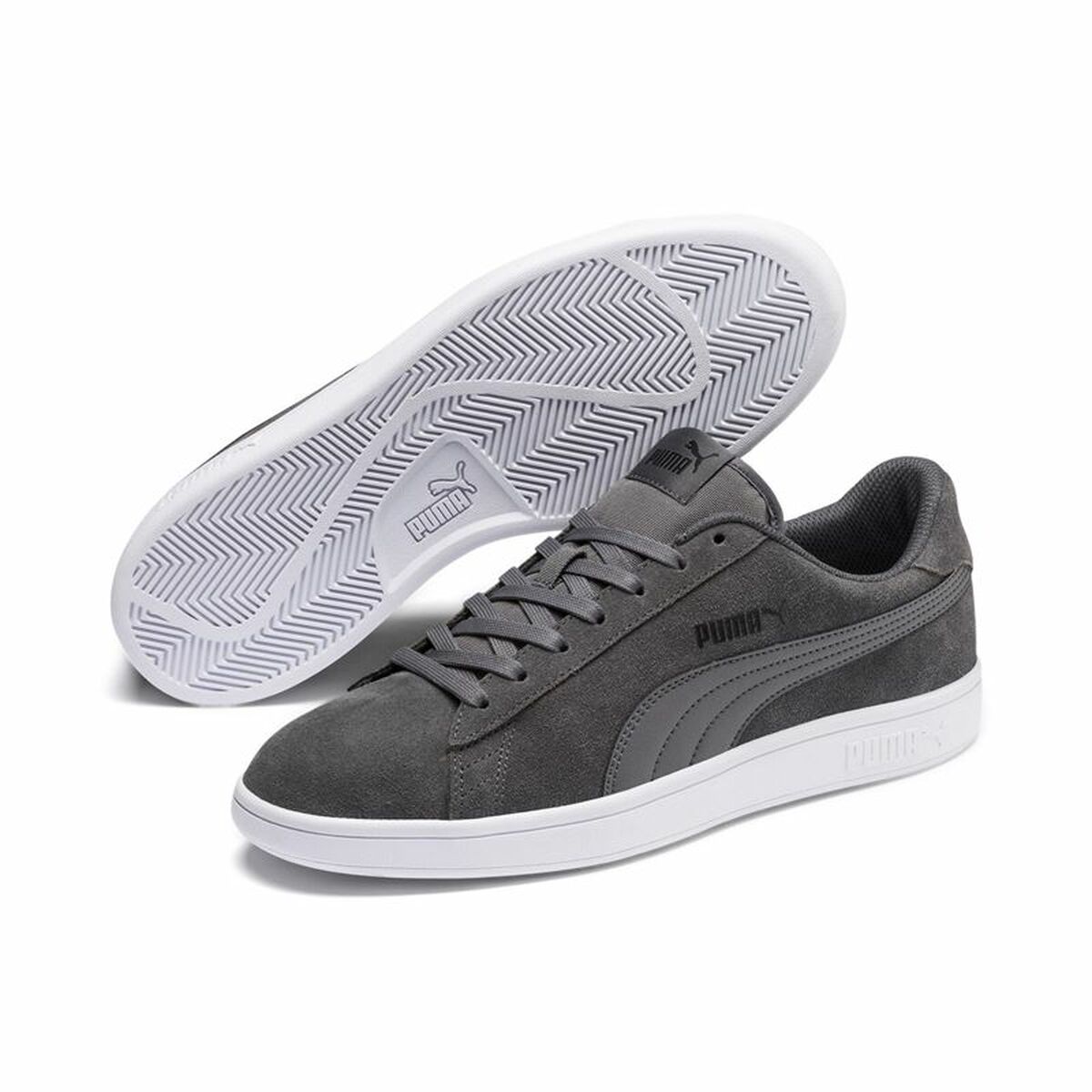 Men's Casual Shoes Puma Smash V2 Grey-5