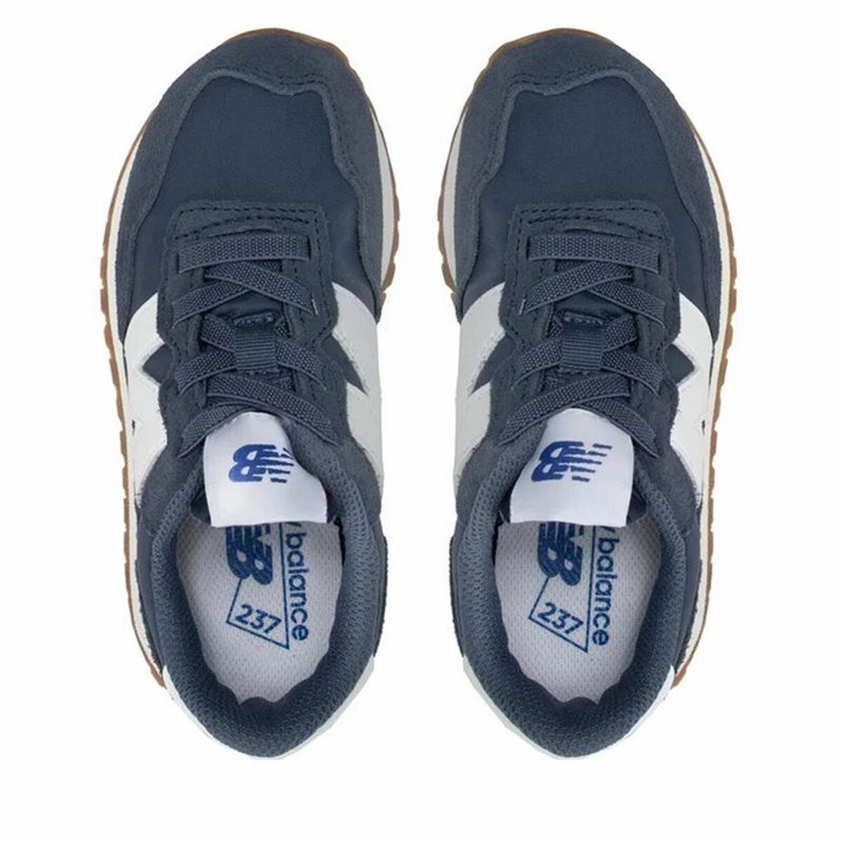 New Balance 237 Bungee Kids Sports Sneakers Navy-5