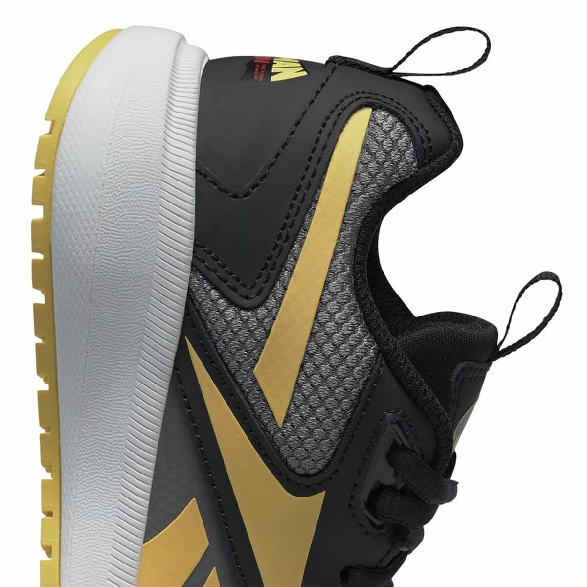 Reebok DC Durable XT Kids Sports Sneakers Black Gold Plated-2