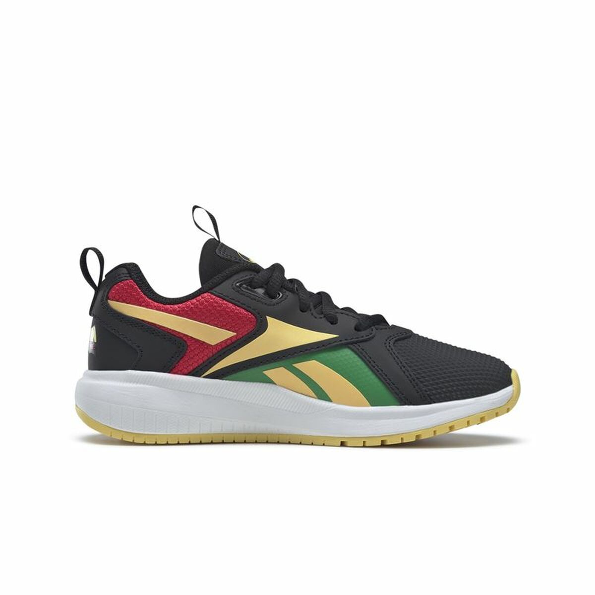 Reebok DC Durable XT Kids Sports Sneakers Black Gold Plated-8