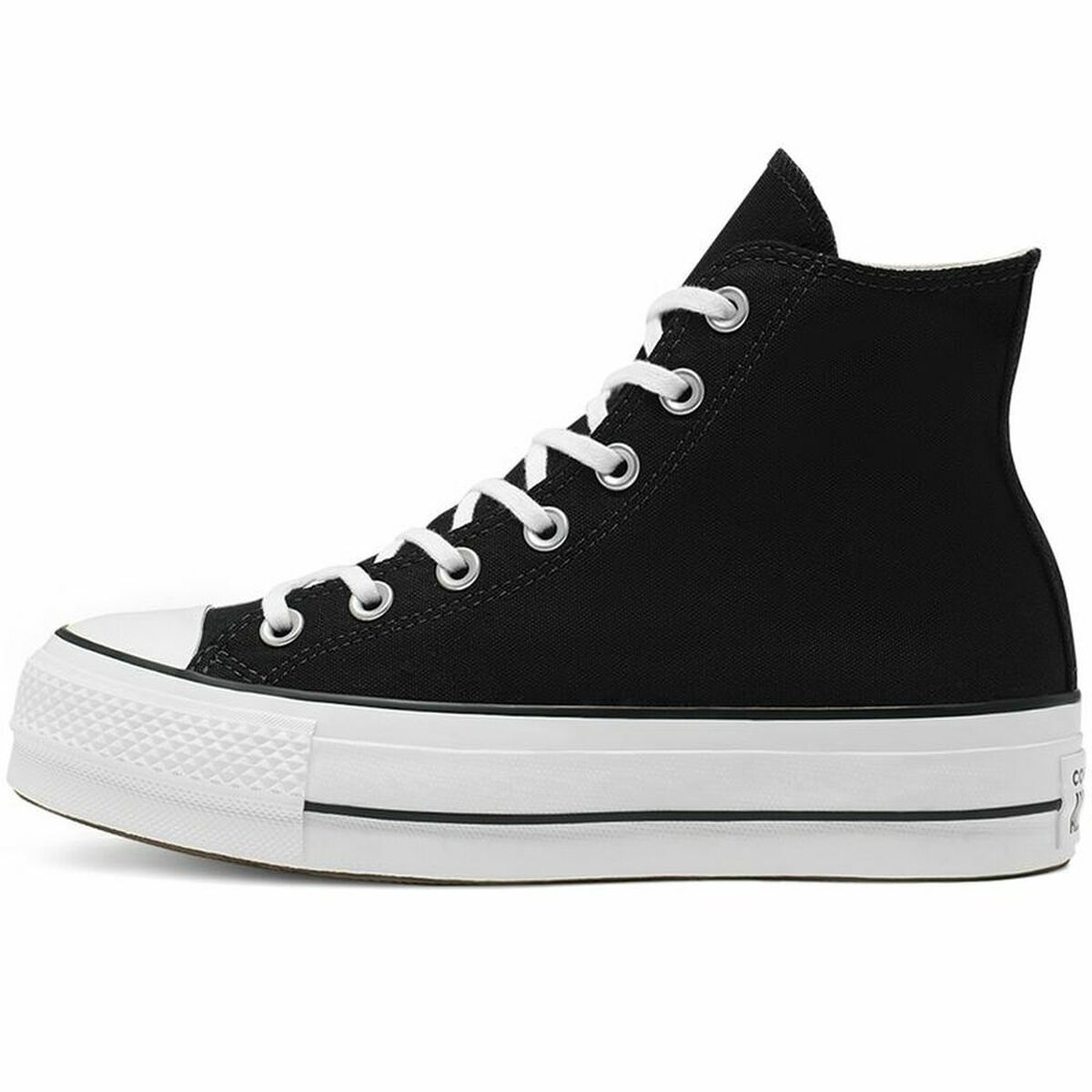 Women's Casual Shoes Converse All Star Platform High Top Black-3