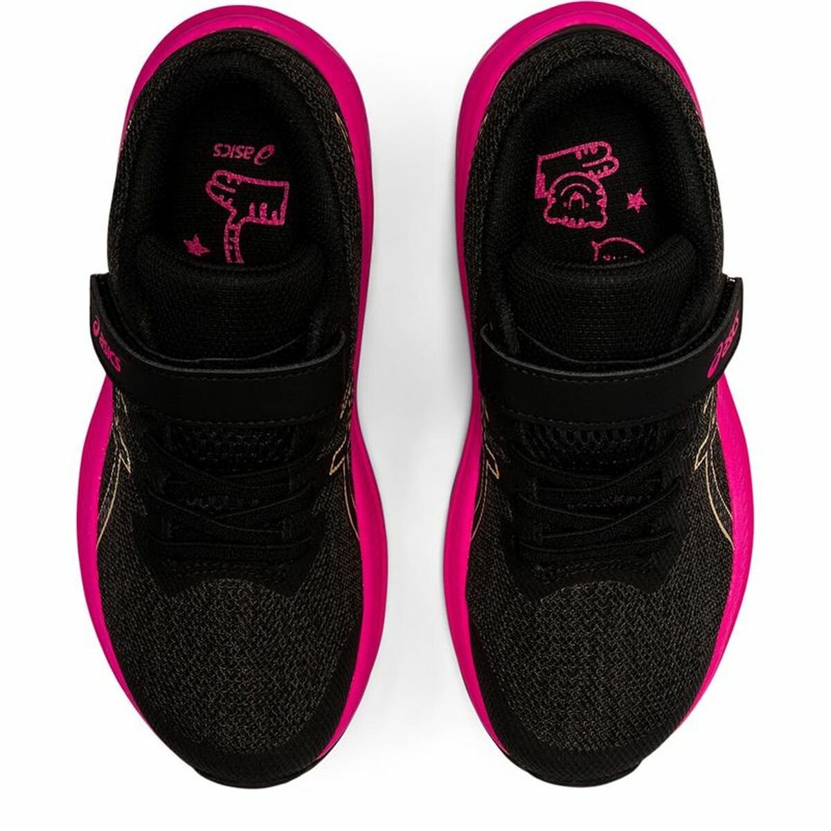 Children's sports sneakers Asics GT-1000 11 PS Black-3