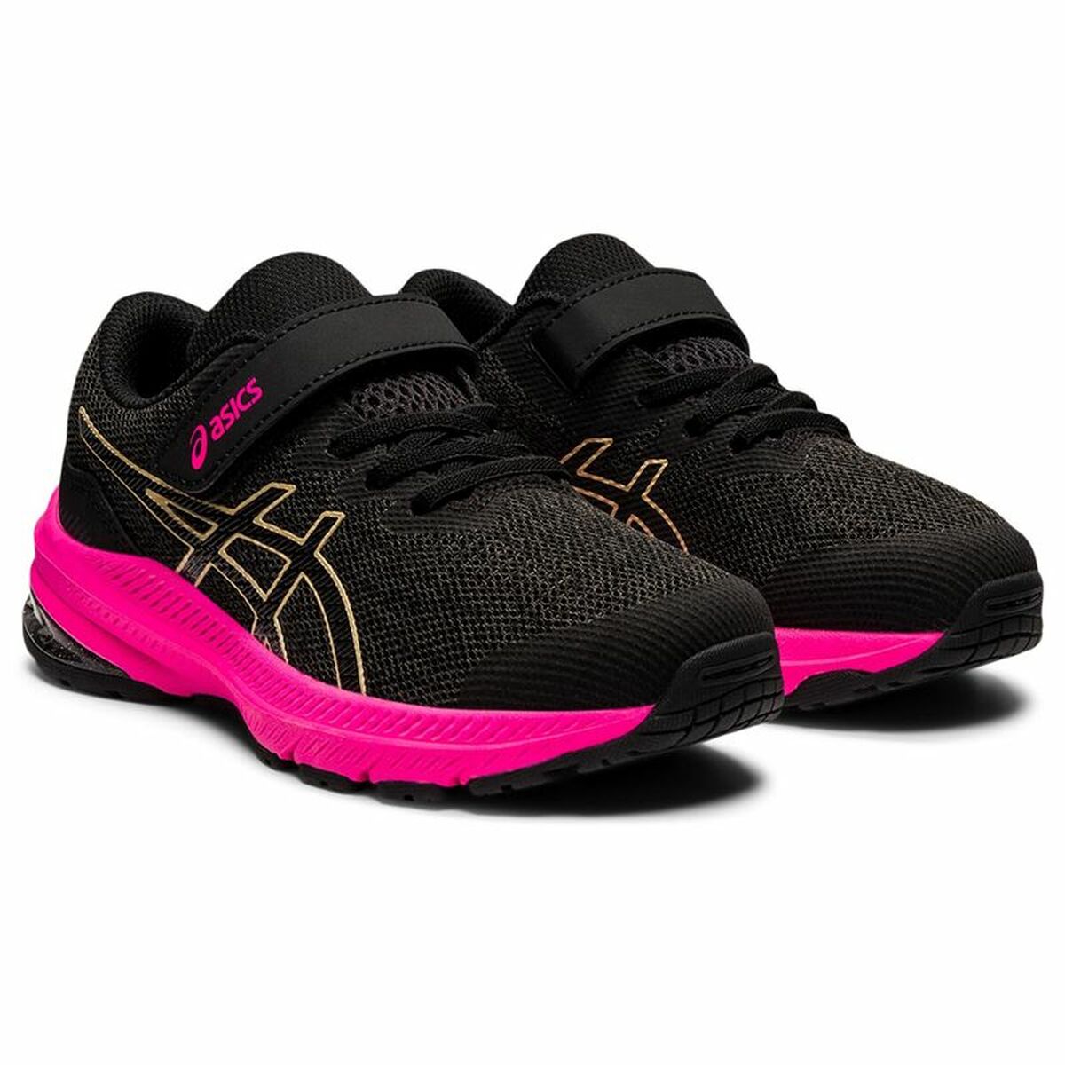 Children's sports sneakers Asics GT-1000 11 PS Black-4