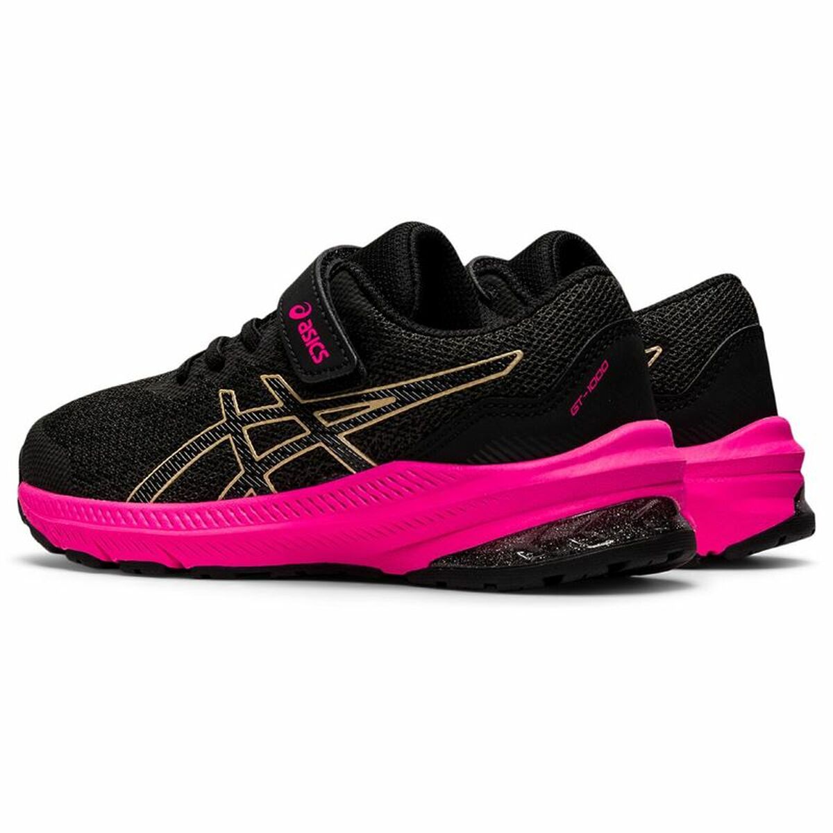 Children's sports sneakers Asics GT-1000 11 PS Black-5