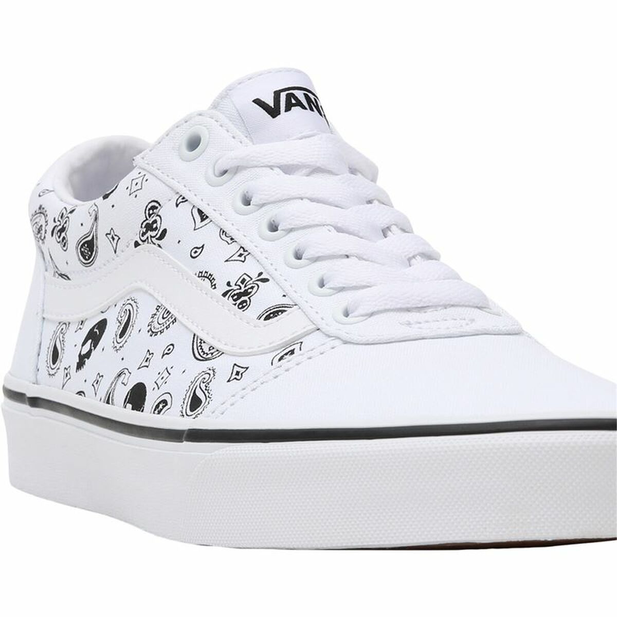 Vans Ward Men's Sports Sneakers White-4