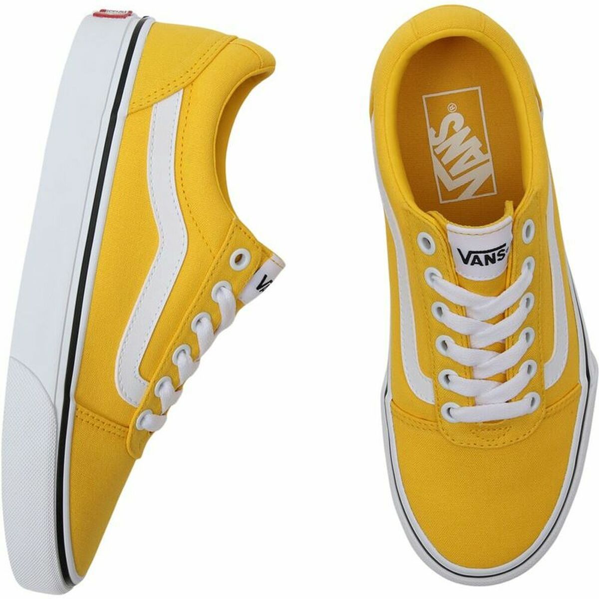 Women's Casual Shoes Vans WM Ward Yellow-5