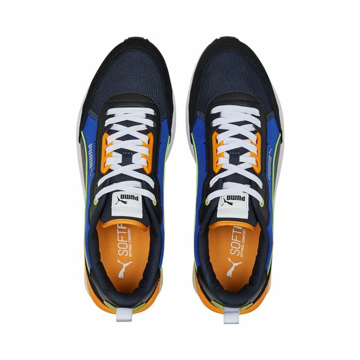 Men's Casual Shoes Puma R22 Black-4