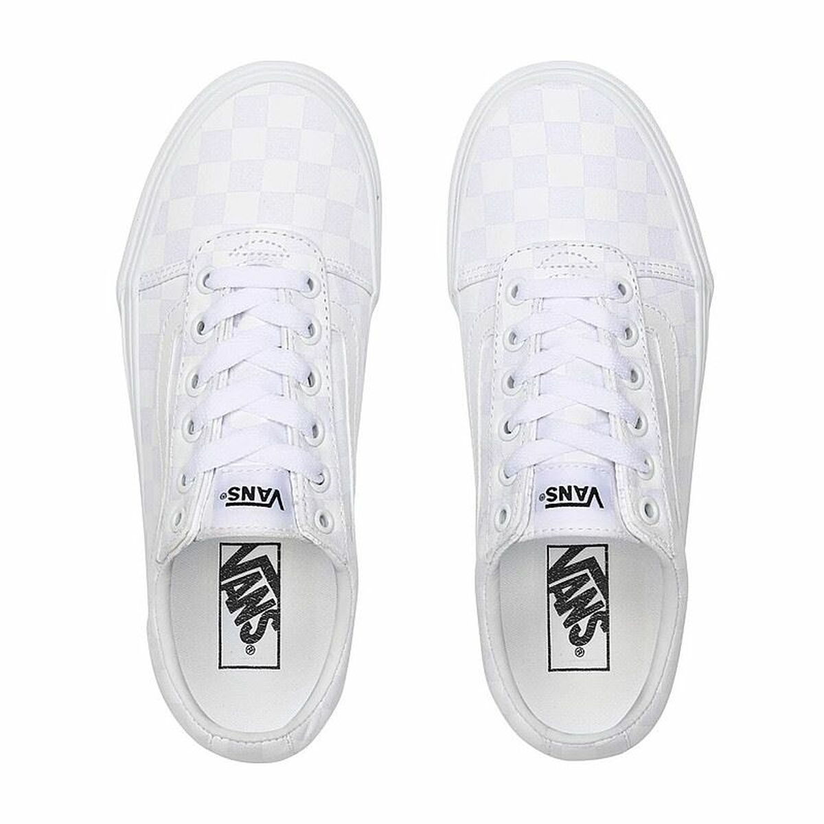 Vans Ward Women's Sports Sneakers White-2