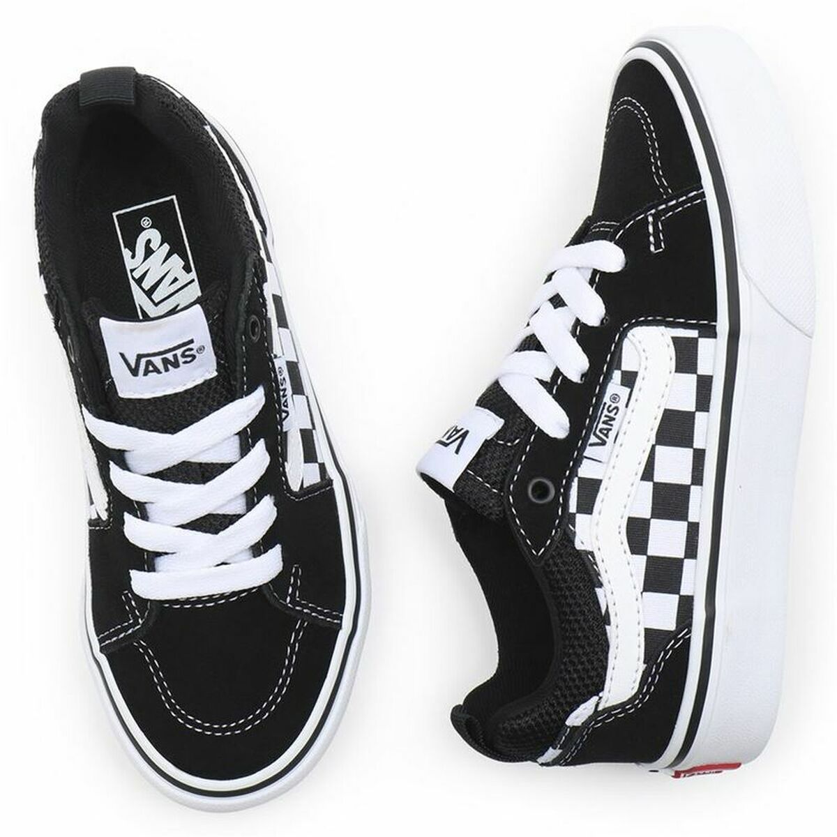 Повседневная обувь Vans Filmore YT Checkerboard Чёрный-5