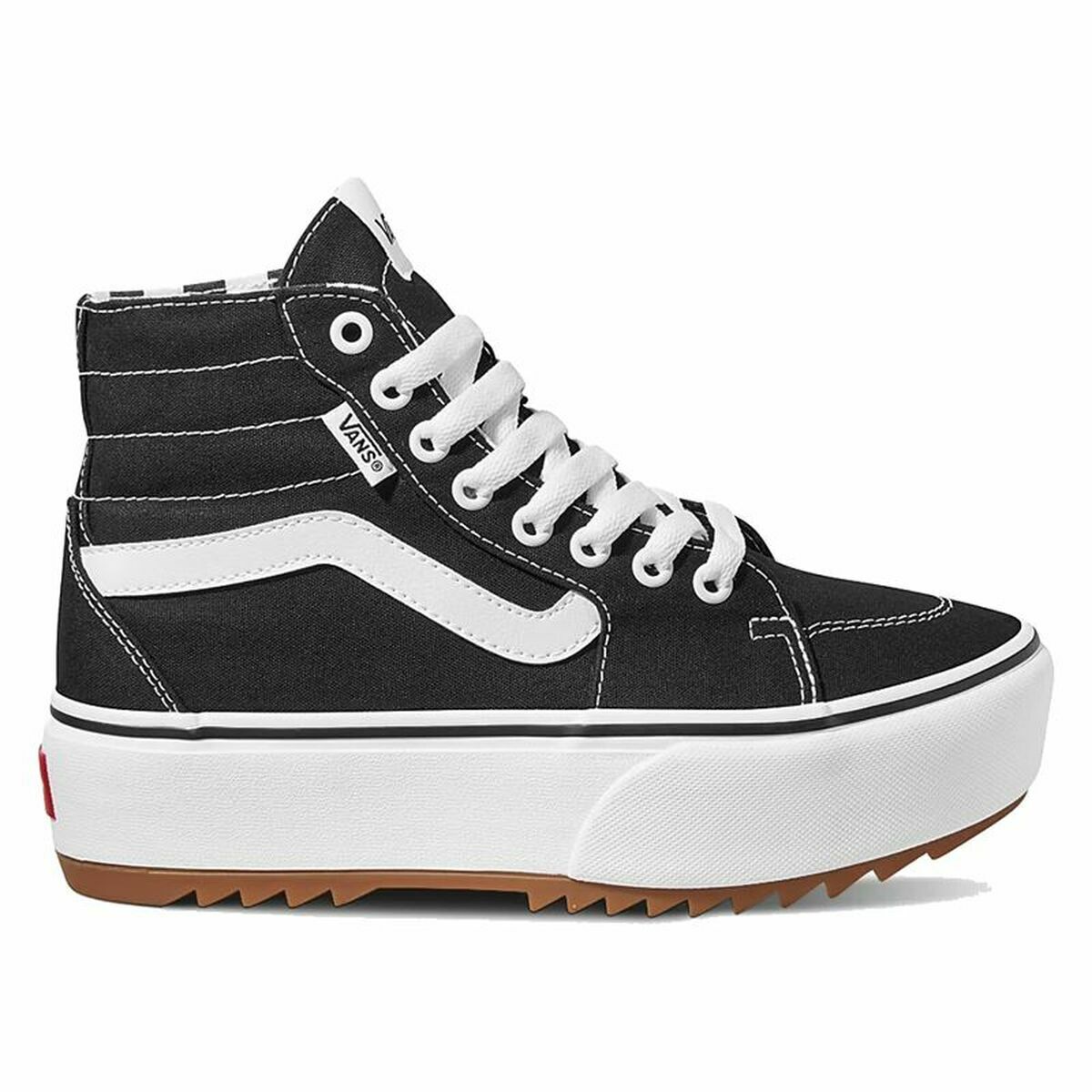 Женская повседневная обувь Vans Filmore Hi Tapered Platform Чёрный-2