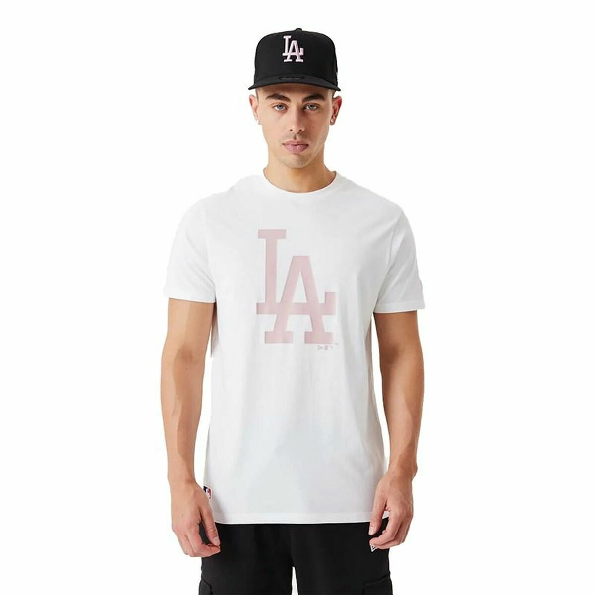 Футболка с коротким рукавом мужская New Era  League Essentials LA Dodgers-2