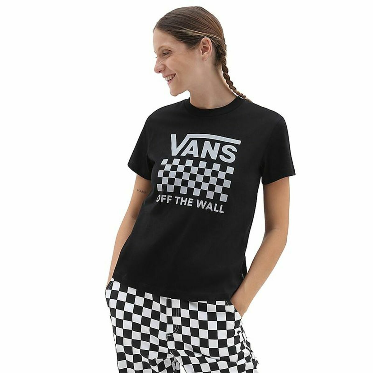 Футболка с коротким рукавом женская Vans  Lock Box-4