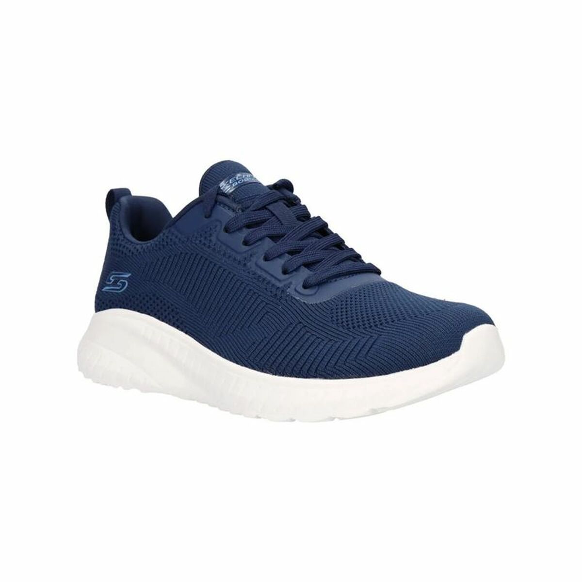 Skechers Bobs Sport Squad Chaos Face Off Women's Sports Sneakers Navy-2