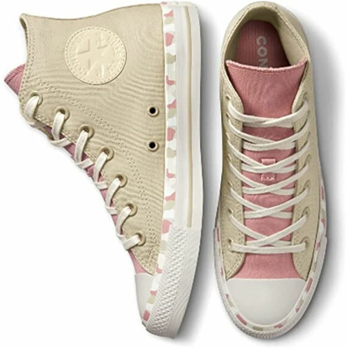 Women's Casual Shoes Converse Chuck Taylor All Star Beige-3