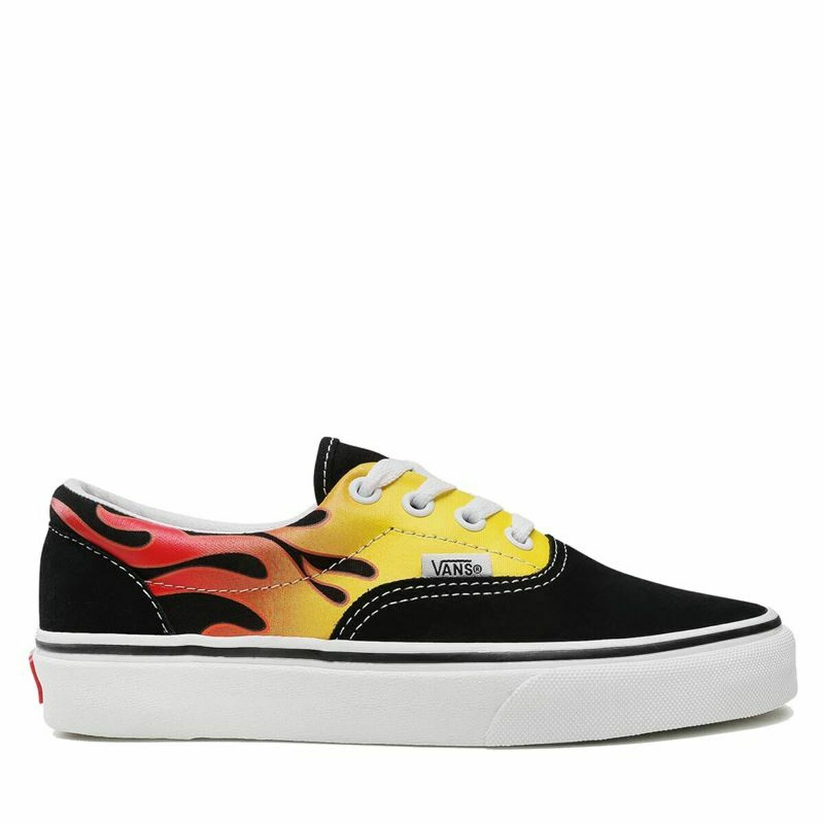 Vans Era Flame Men's Sports Sneakers Black-2