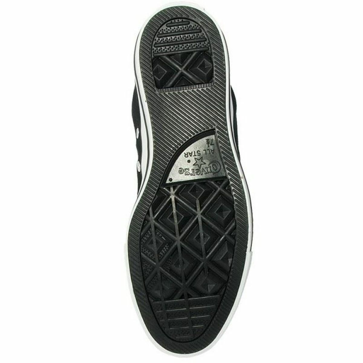 Men's Converse Chuck Taylor Double Upper Hi Black Sports Sneakers-6