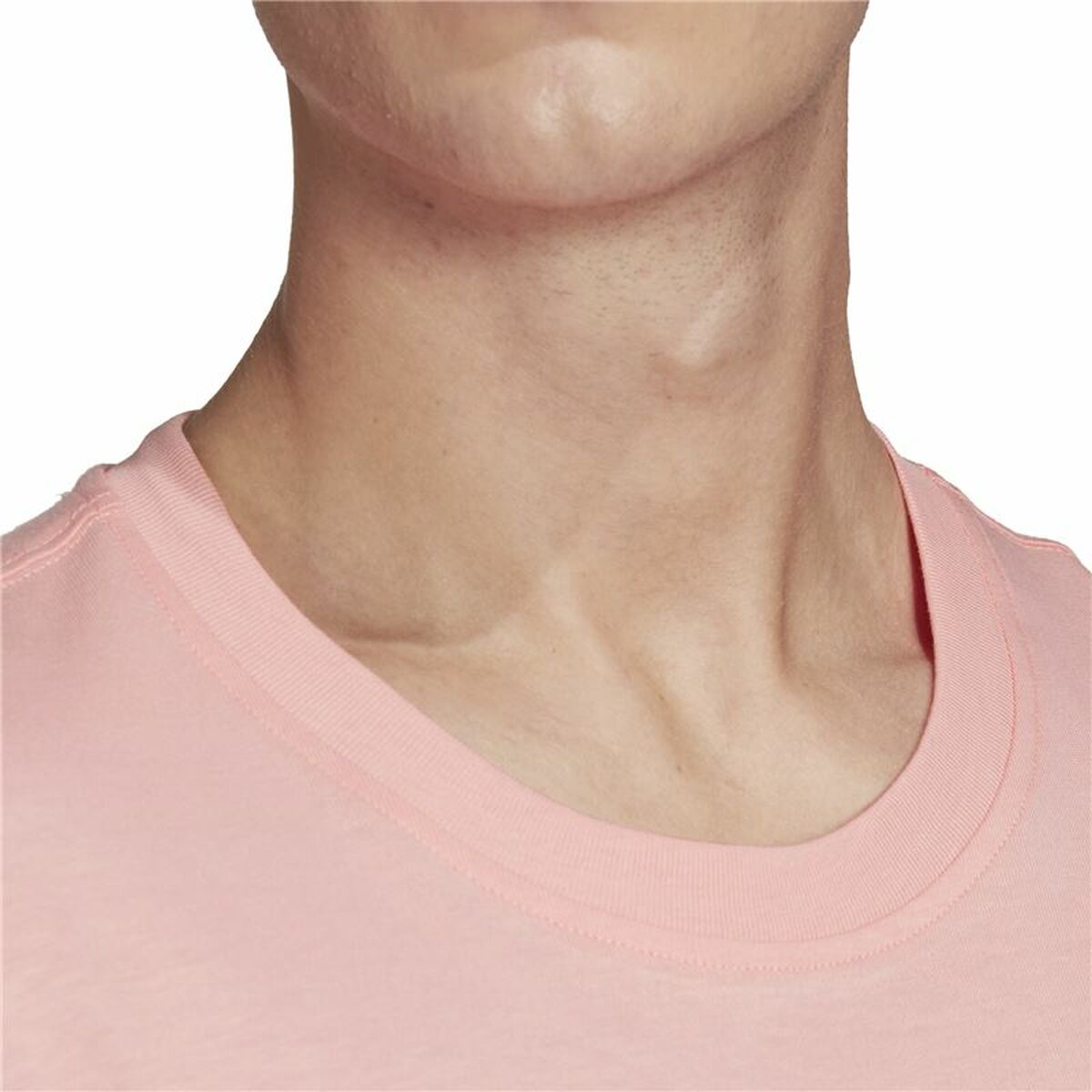 Футболка с коротким рукавом мужская Adidas Frontback Розовый-7