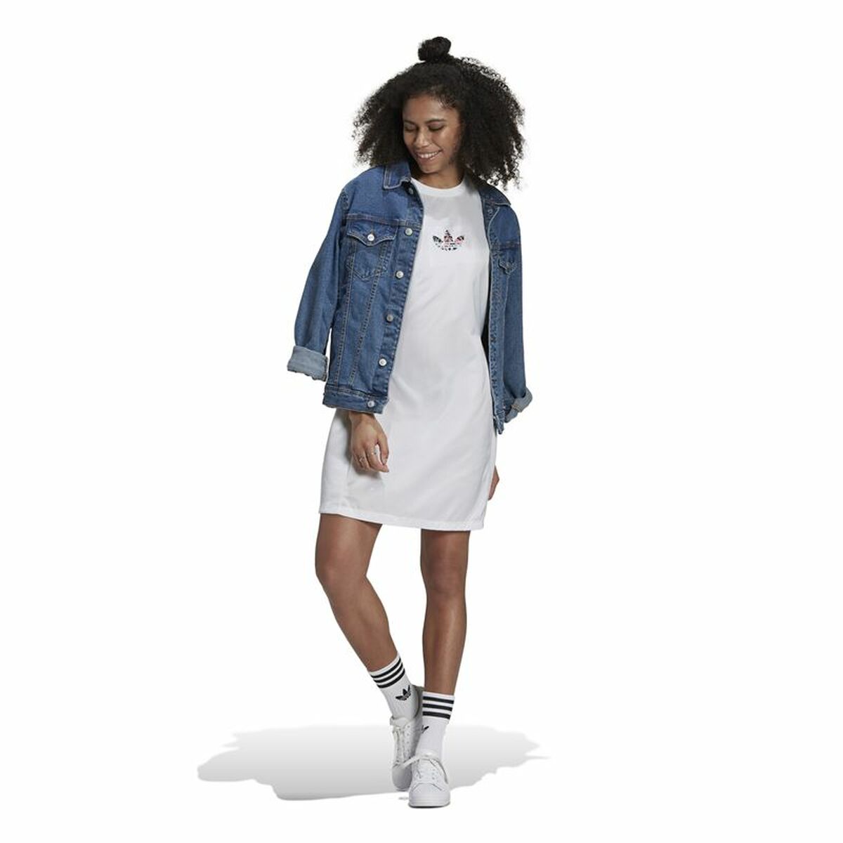 Платье Adidas Originals Tee Белый-4