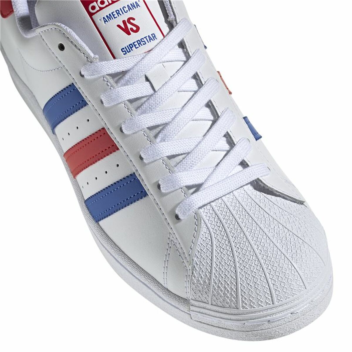 Мужские спортивные кроссовки Adidas Originals Superstars Белый-4