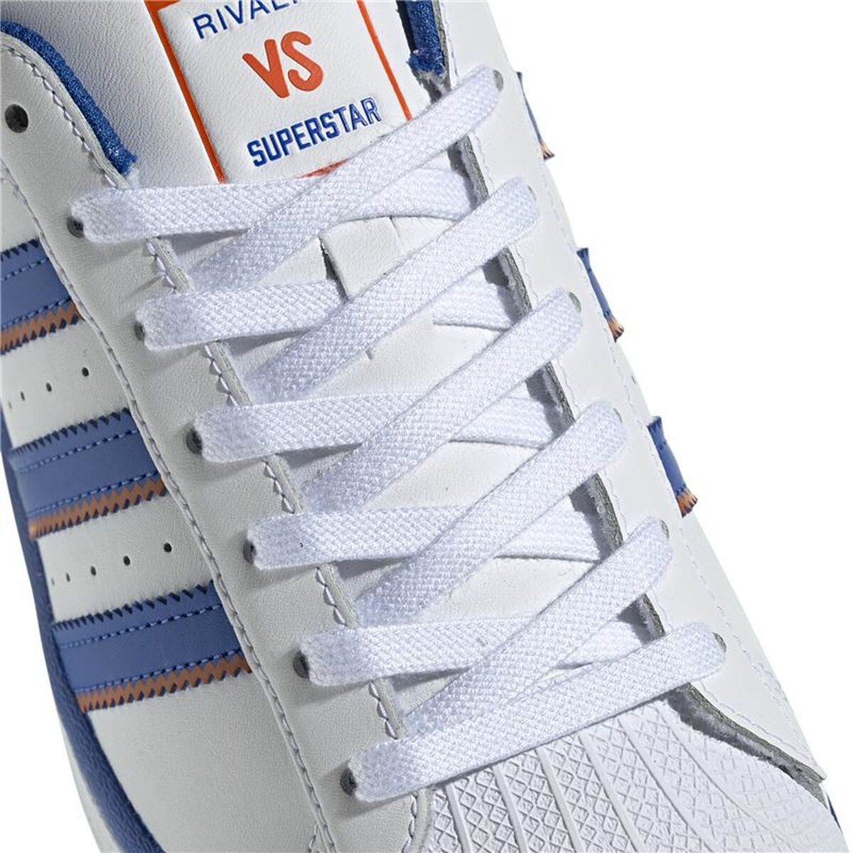 Мужские спортивные кроссовки Adidas Originals Superstars Синий-7
